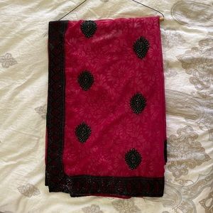 NEW Saree and stitched blouse